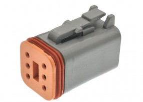 DT04-3P waterproof male plug dt connector