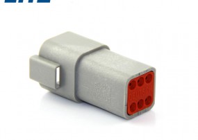 DJ70224-6.3-21 2 pin waterproof electrical connector