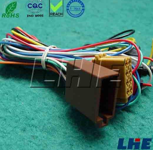 The cable bundle is worn